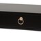 Baxton Studio Beagan Modern and Contemporary Black Finished Wood and Gold Metal 2Drawer Console Table 213-12161-ZORO - alternate 4